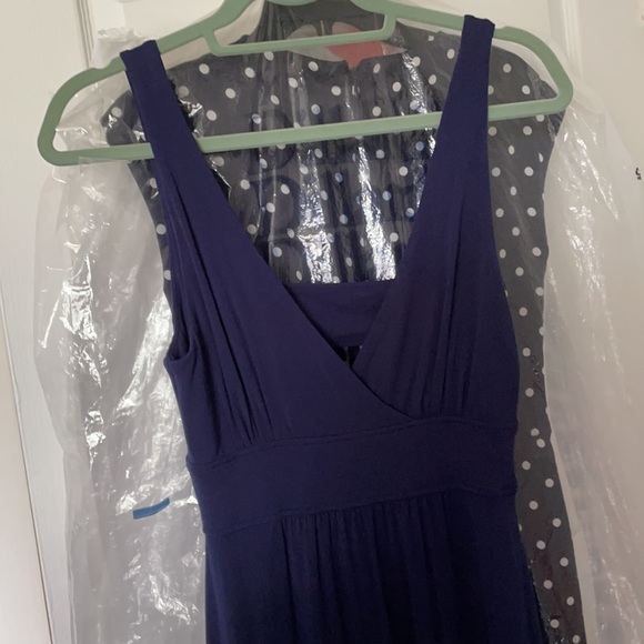 NWOT TART NAVY BLUE MAXI DRESS - Picture 2 of 7
